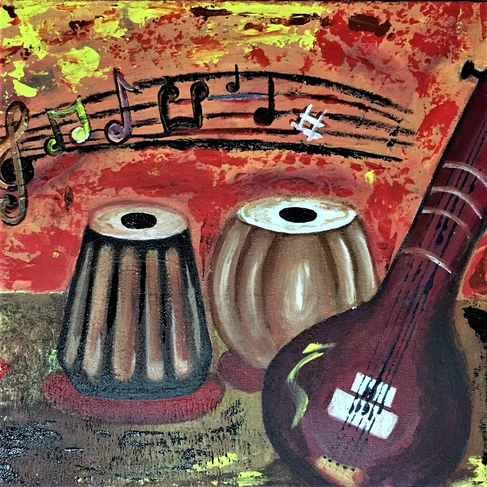 Bell 6 Art Coaster