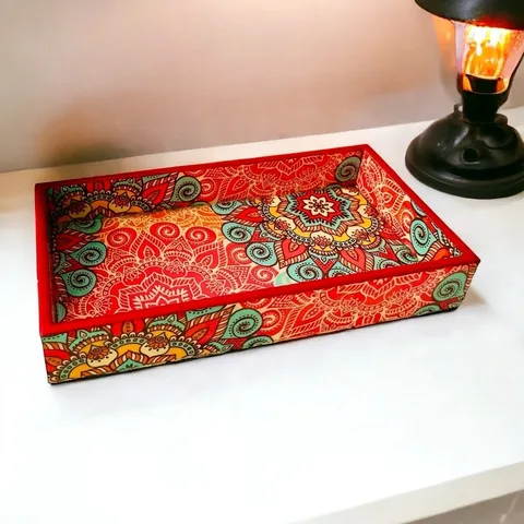 Multipurpose Tray - Colourful Mandala