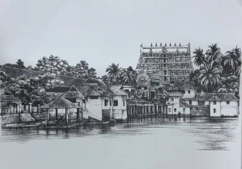 Theppakulam of Sri Padmanabaswamy Temple