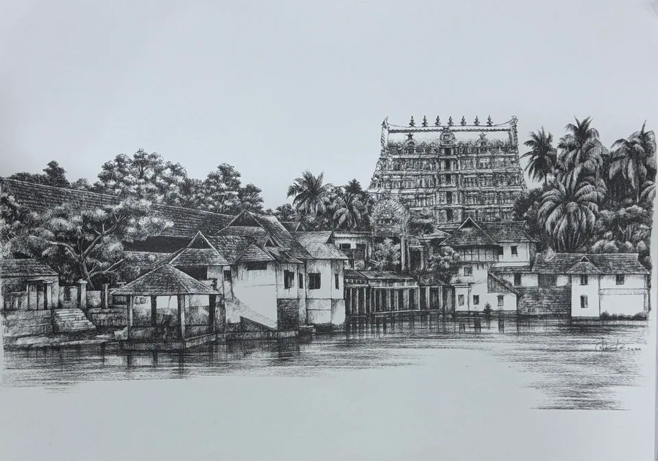 Theppakulam of Sri Padmanabaswamy Temple