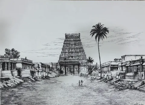 Ancient Kanchipuram Varadharaja Swamy Temple