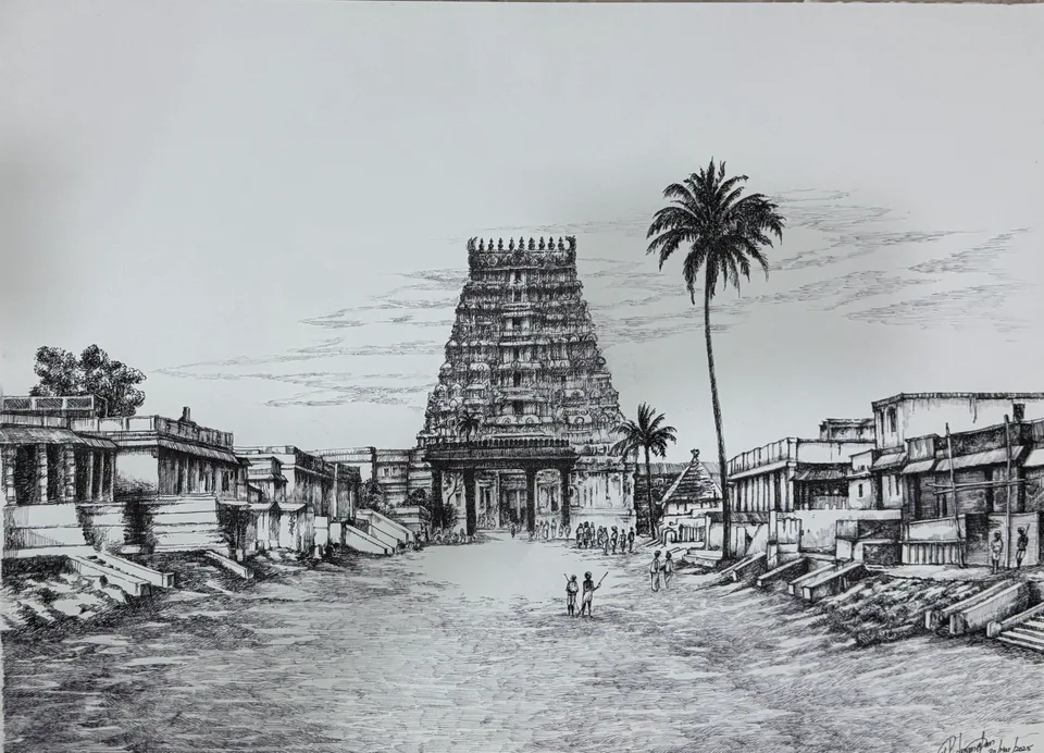 Ancient Kanchipuram Varadharaja Swamy Temple