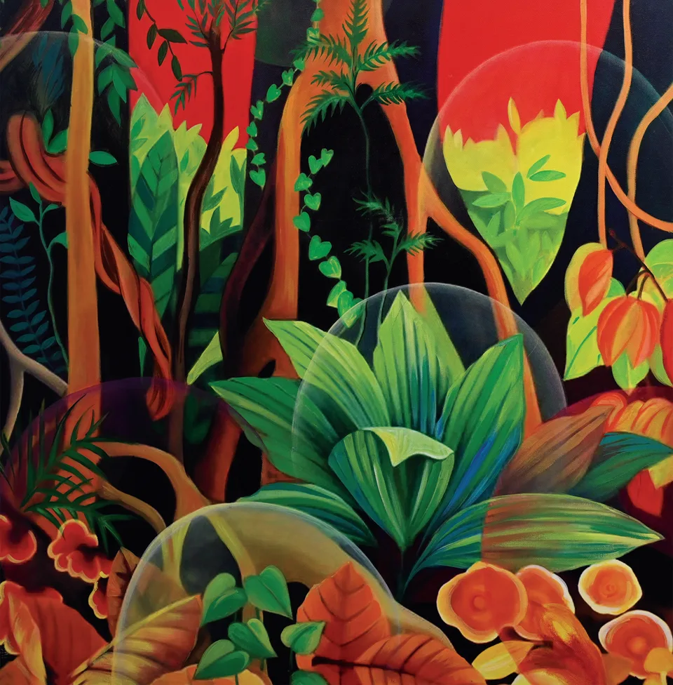 Botanic Gardens - Wild - 12 x 12 in