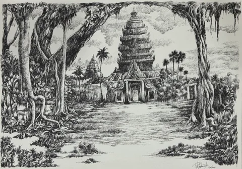 Forgotten Temple in Cambodia