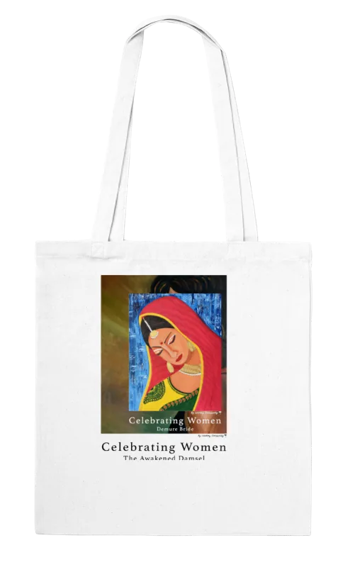 The Demure Bride Tote Bag