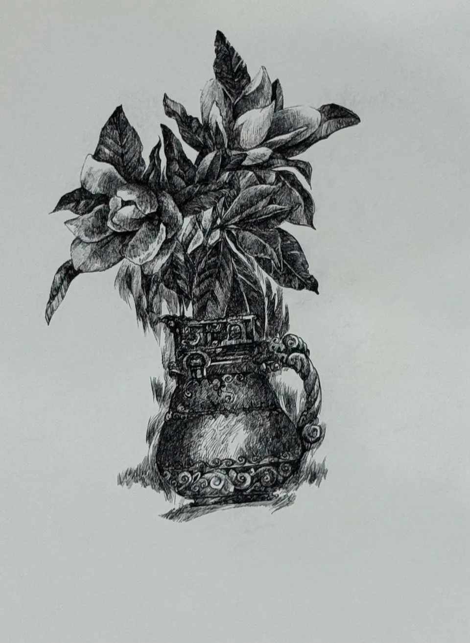 Antique Bloom Vase