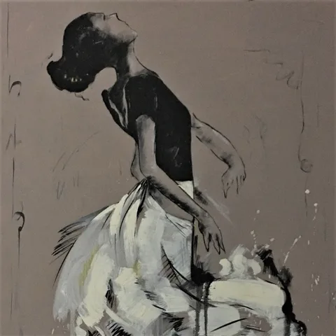 Dancer 2 Art Coaster