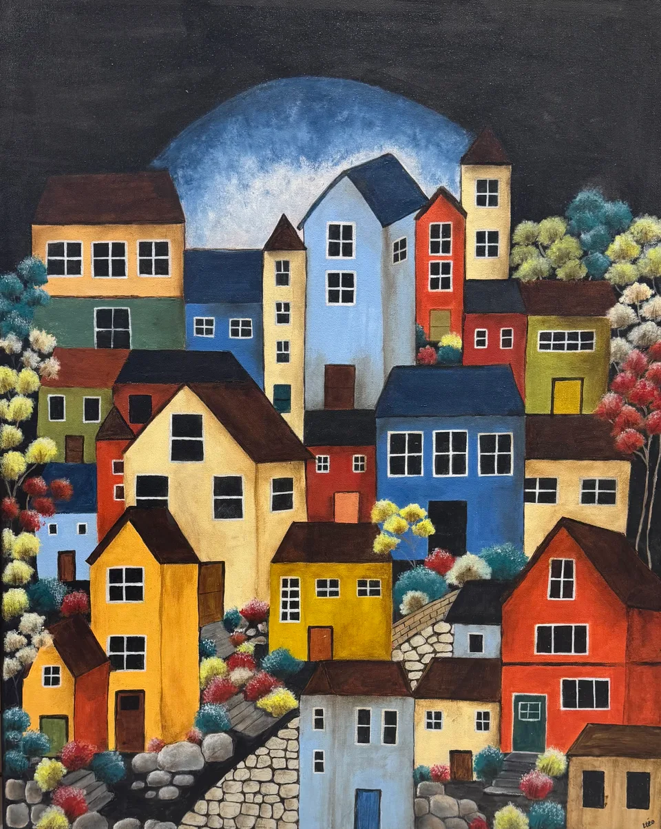 Moonlit Town