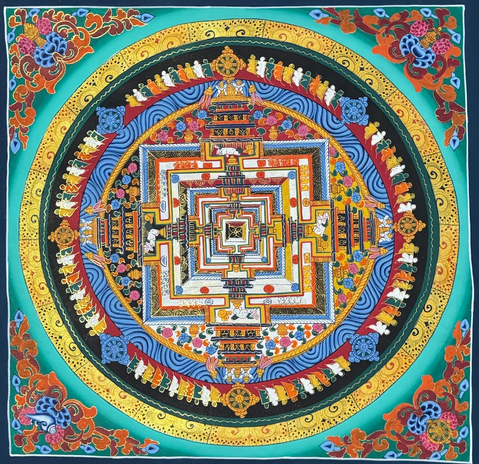 The Green Kala Chakra Mandala