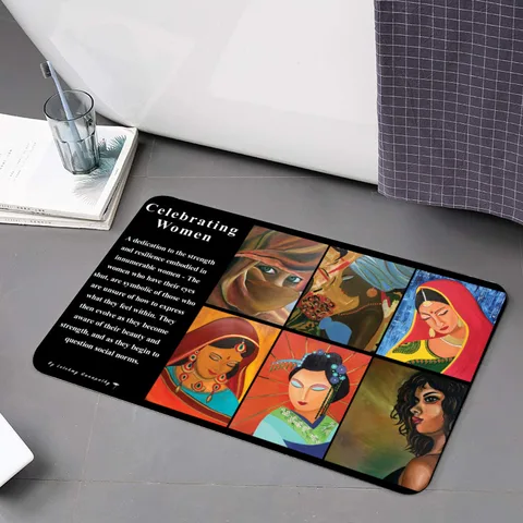 Celebrating Women Leather Placemat