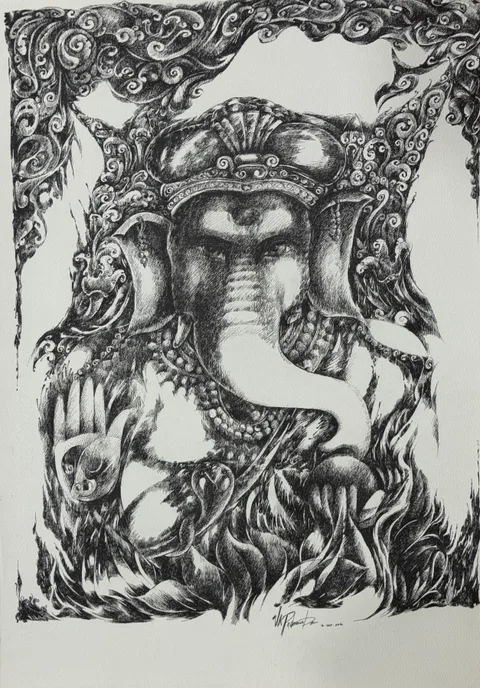 Ganesha of Sacred Currents