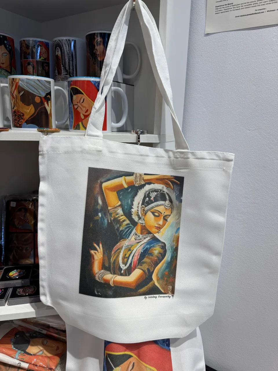 The Graceful Dancer Tote Bag