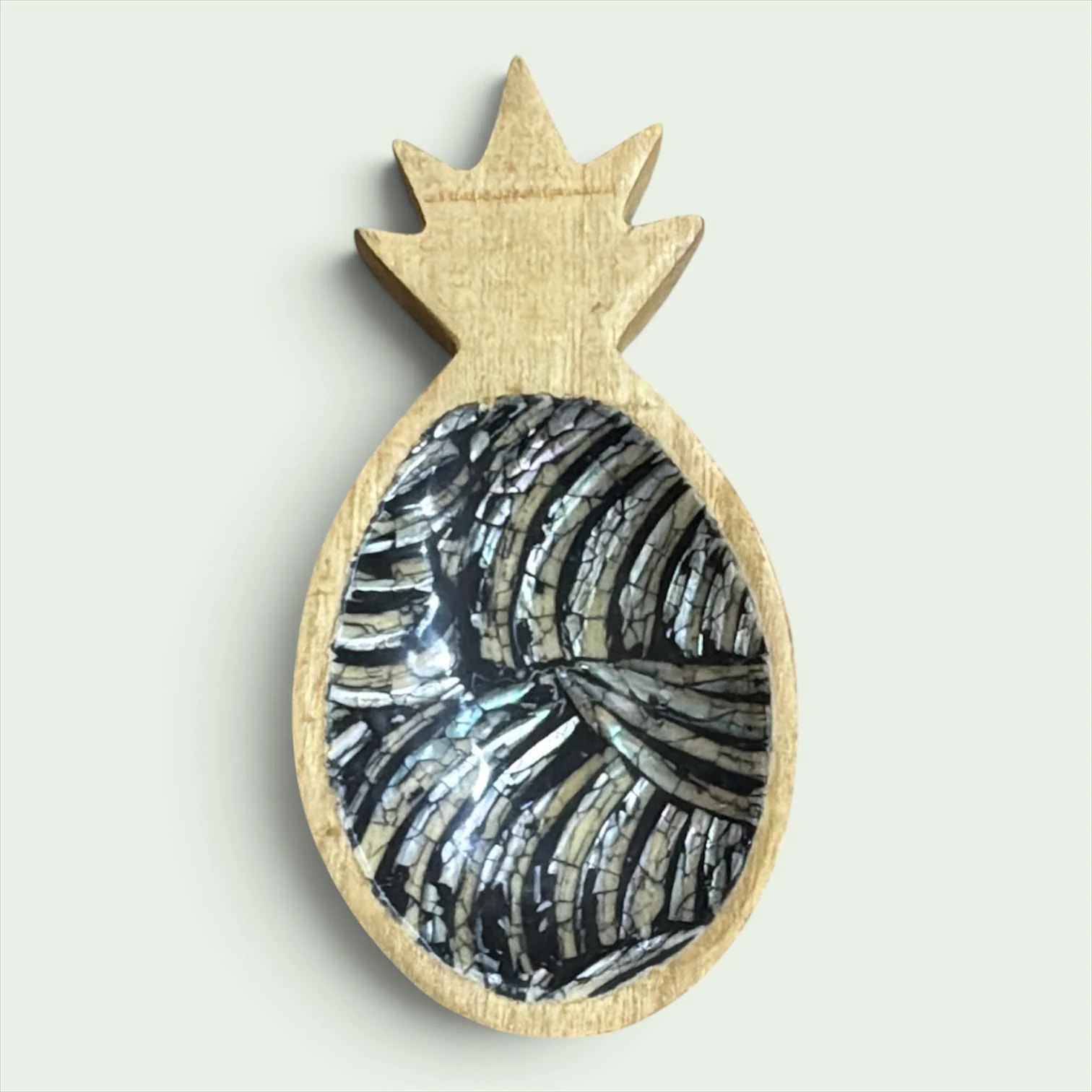 Condiment Tray (pineapple shape) - blue shell