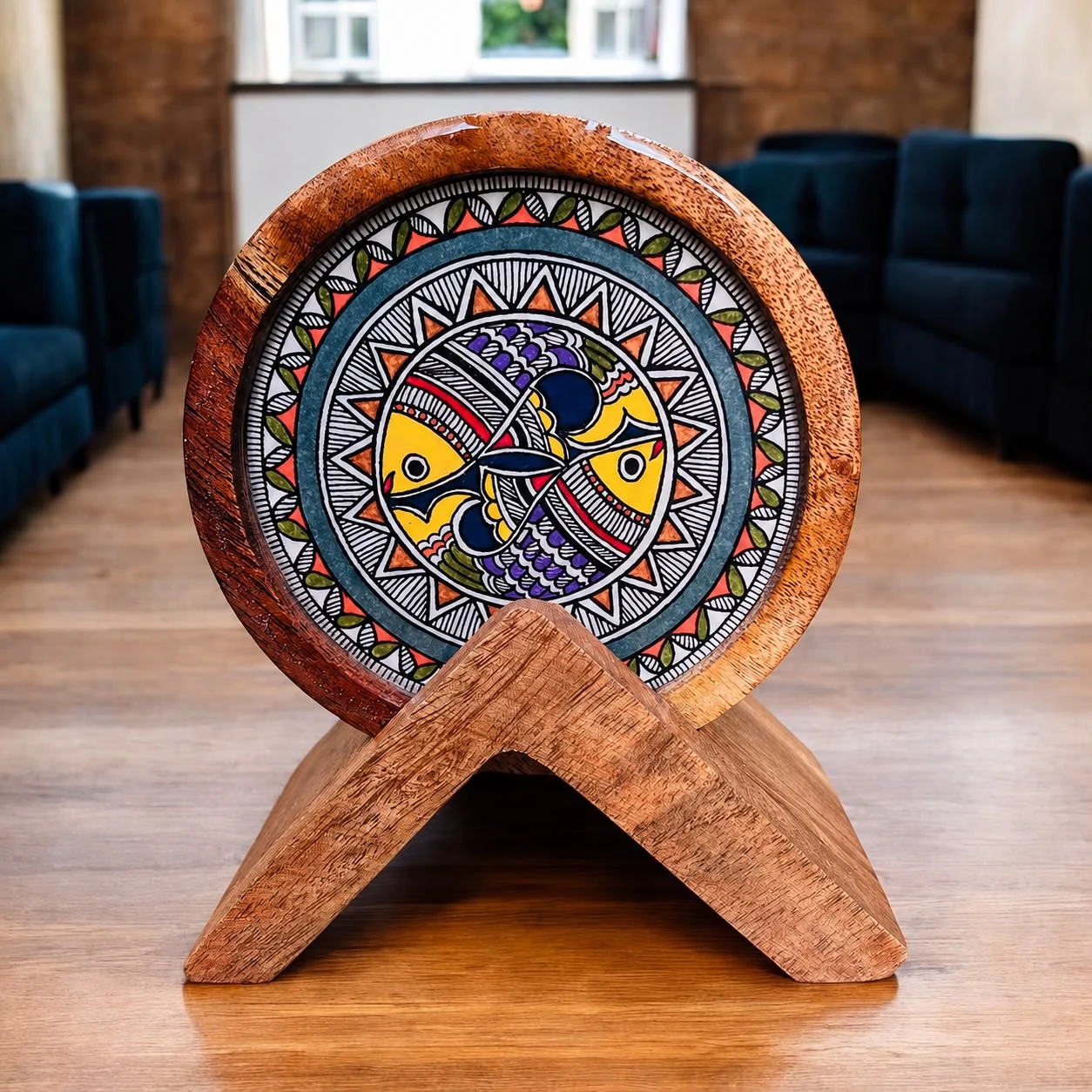 Coasters - Madhubani Fish
