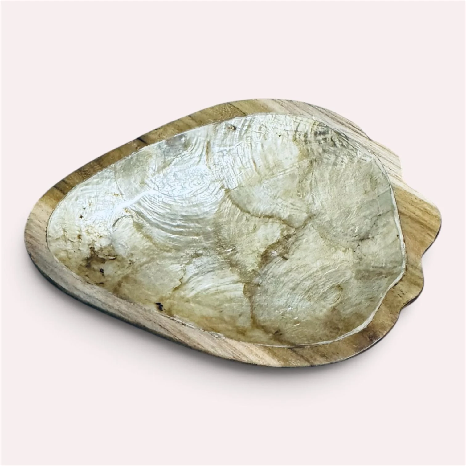 Condiment Tray (strawberry shape) - peach shell