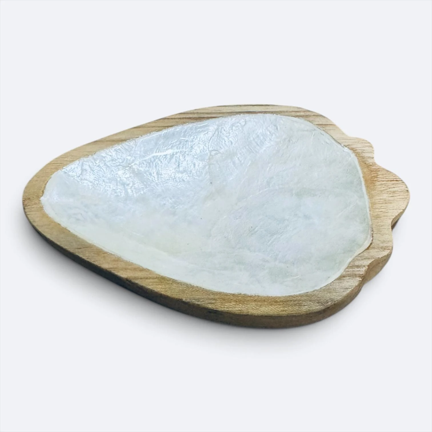 Condiment Tray (strawberry shape) - white shell