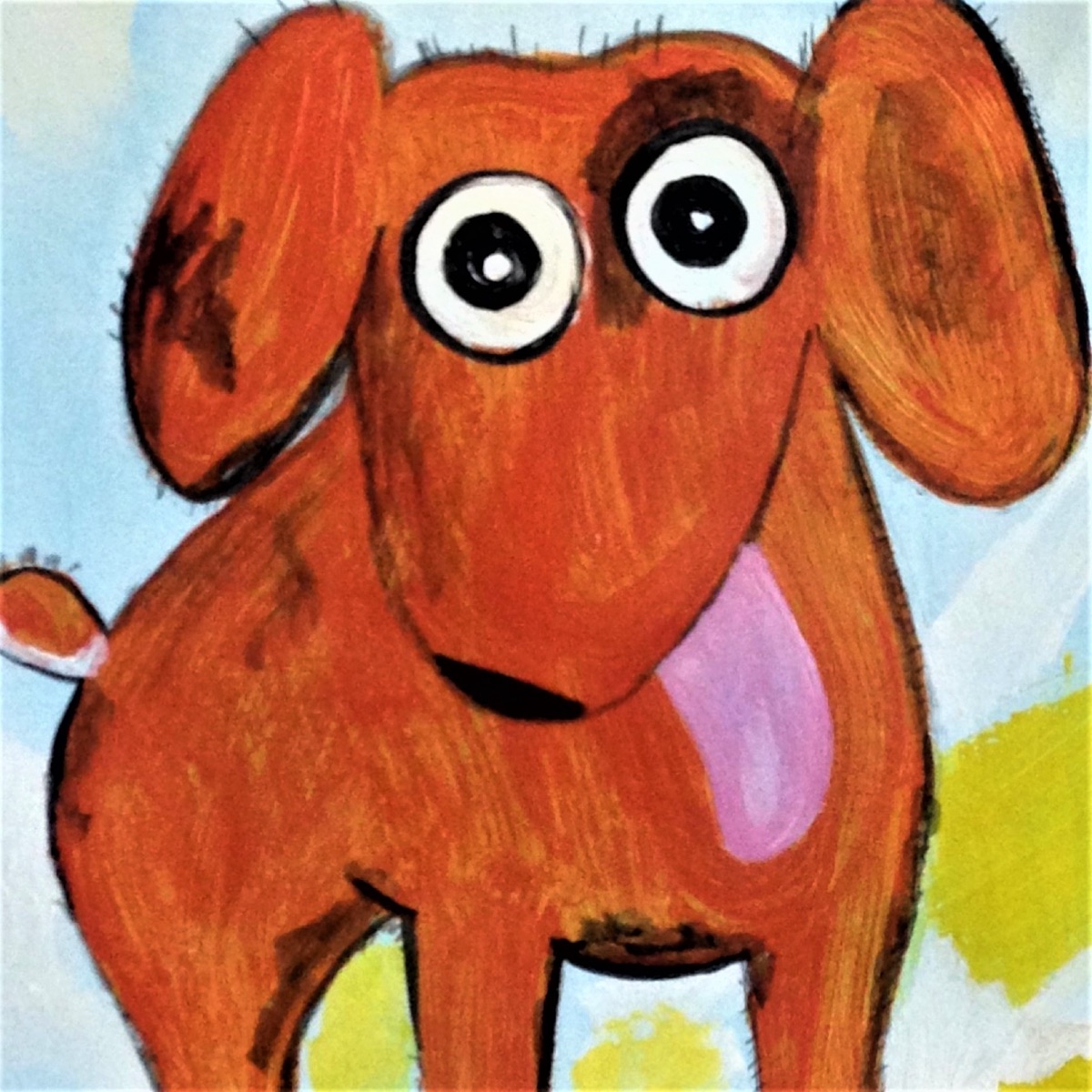 Colourful Dog