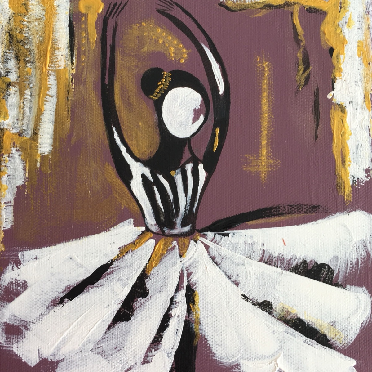 Dancer 1 Art Coaster