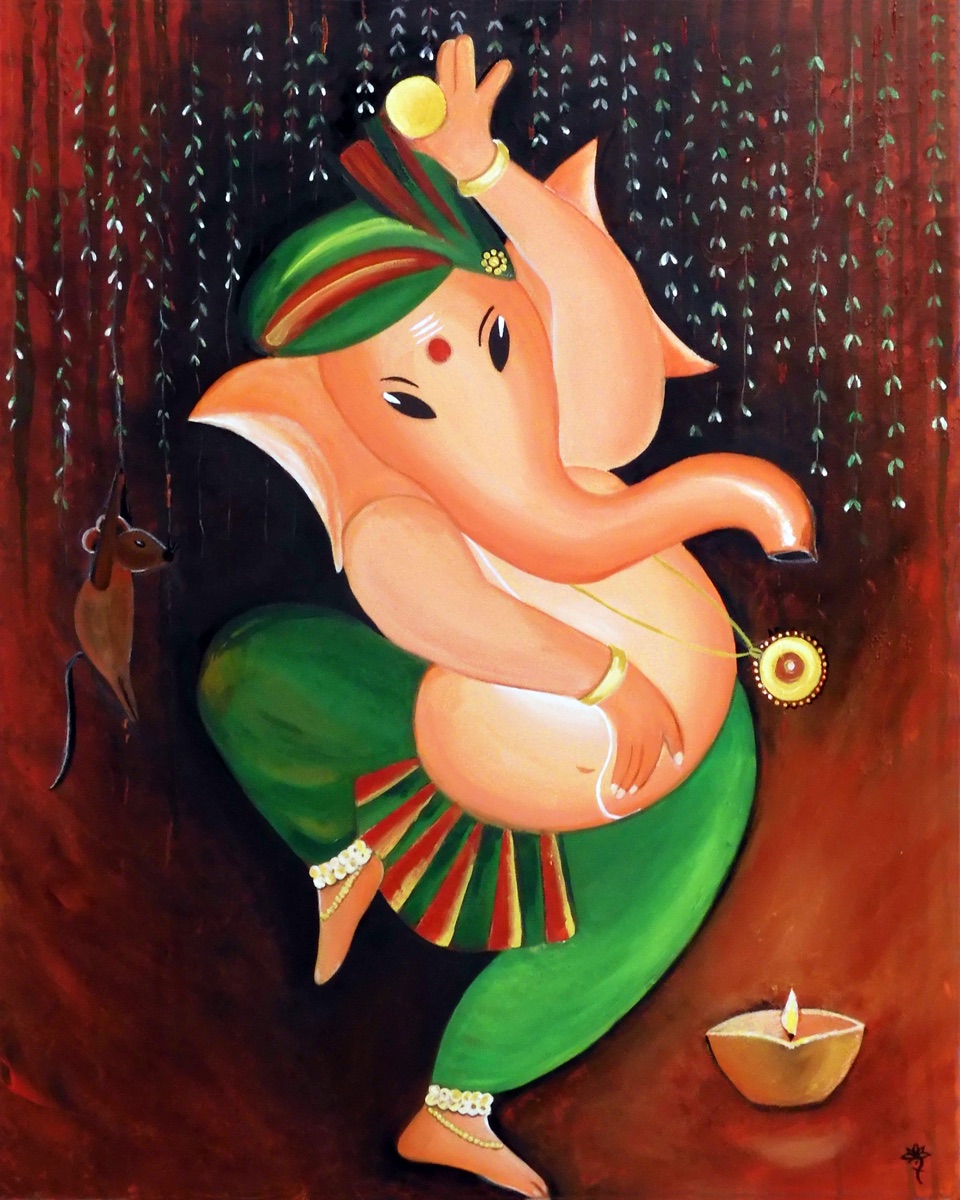 Dancing Ganesha