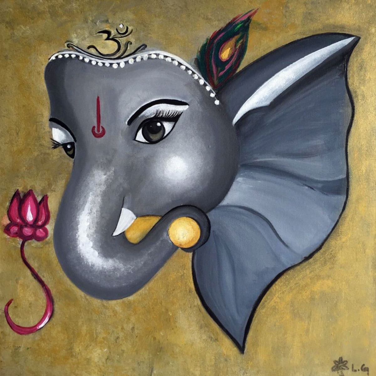 Ganesha in Grey