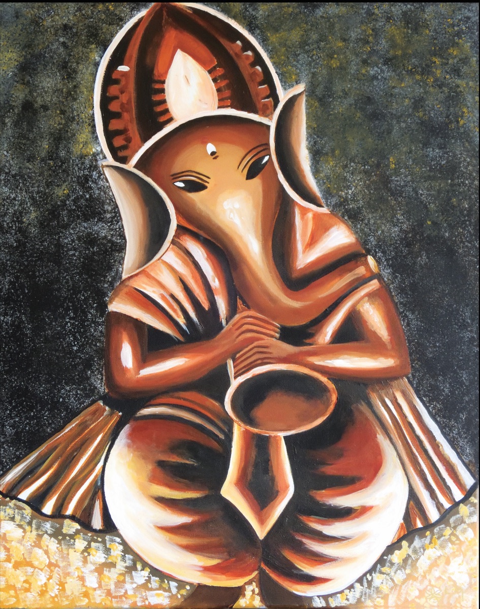Trumpet Ganesha